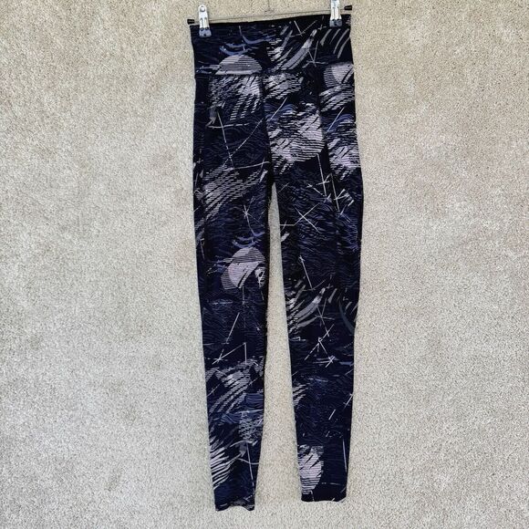 Sweaty Betty Zero Gravity Running Leggings Black Orbit Size XXS High Waisted - Picture 3 of 13